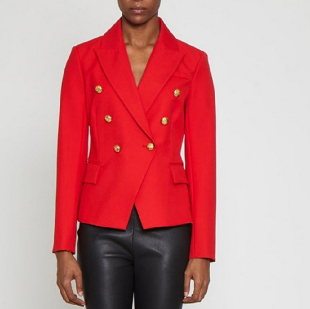 Red blazer